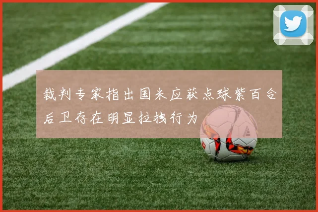 裁判专家指出国米应获点球紫百合后卫存在明显拉拽行为